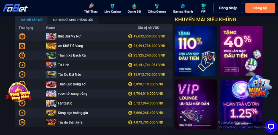 Chương trình VIP Gasv388